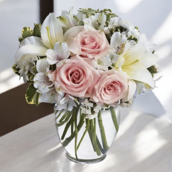 Sweet Expressions Lily and Rose Bouquet