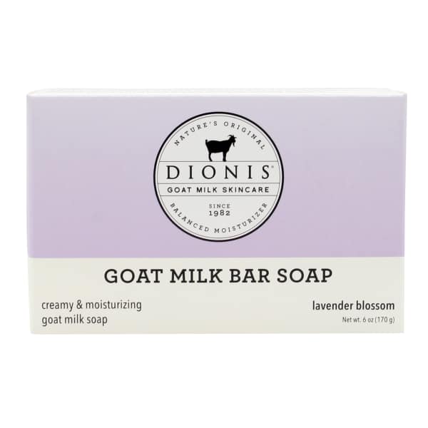 Dionis Goat Milk Bar Soap, Lavender Blossom