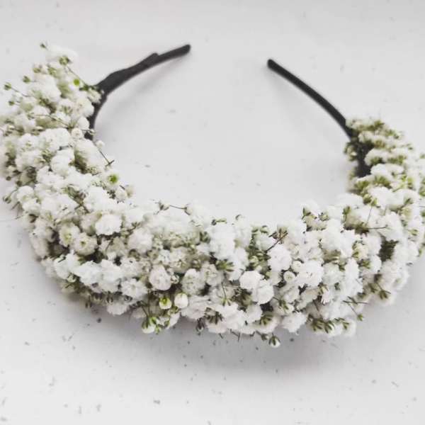 Gypsophila Dream Hair Crown