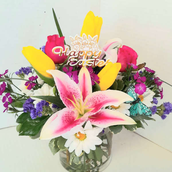 Easter Bowl of Blooms