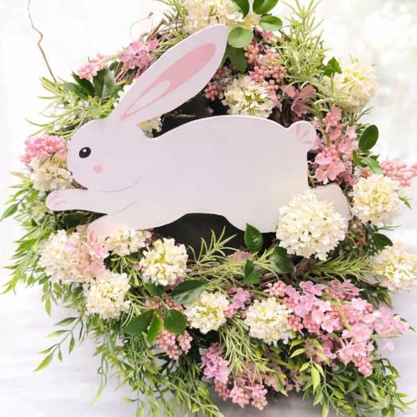Easter Bunny wreath