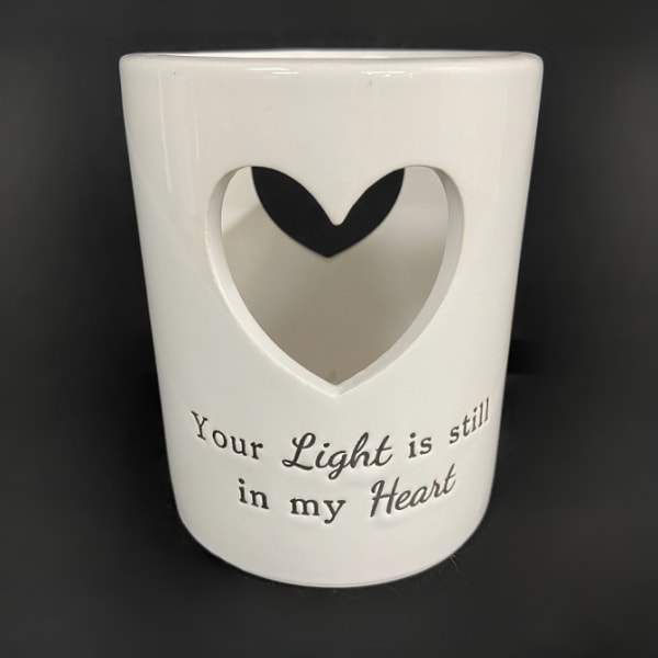 Your Light Is Still In My Heart Flickering Candle