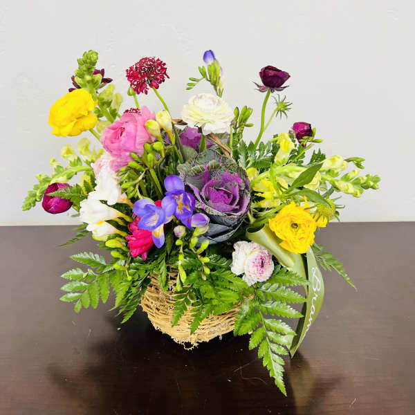 Spring Flower Basket