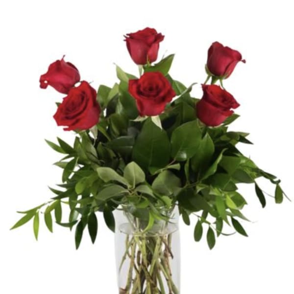 Half a Dozen Red Roses