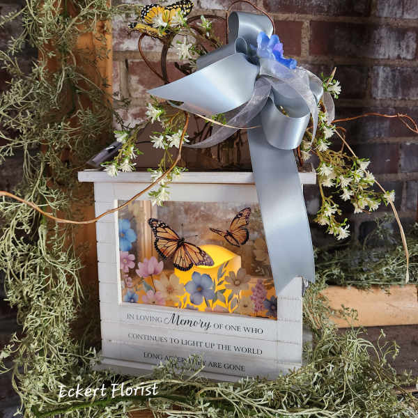 Eckert Florist's "Light up the World" Lantern *Our Local Delivery Only