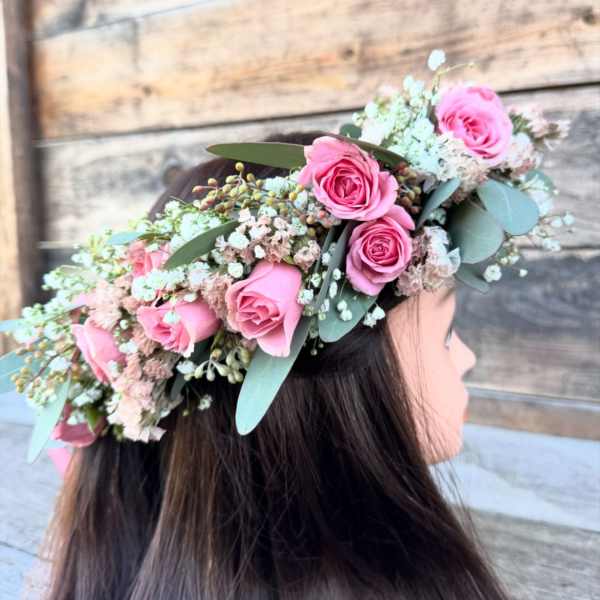 Blush Bloom crown