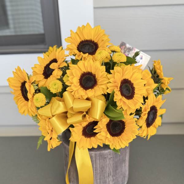 Sunflower cylinder