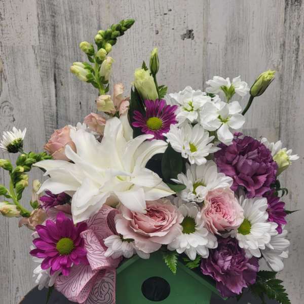 Bird House of Blooms