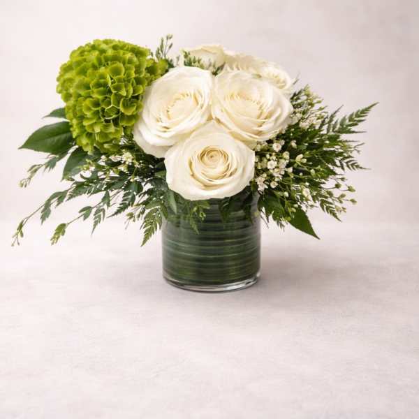 Fresh Ivory & Green