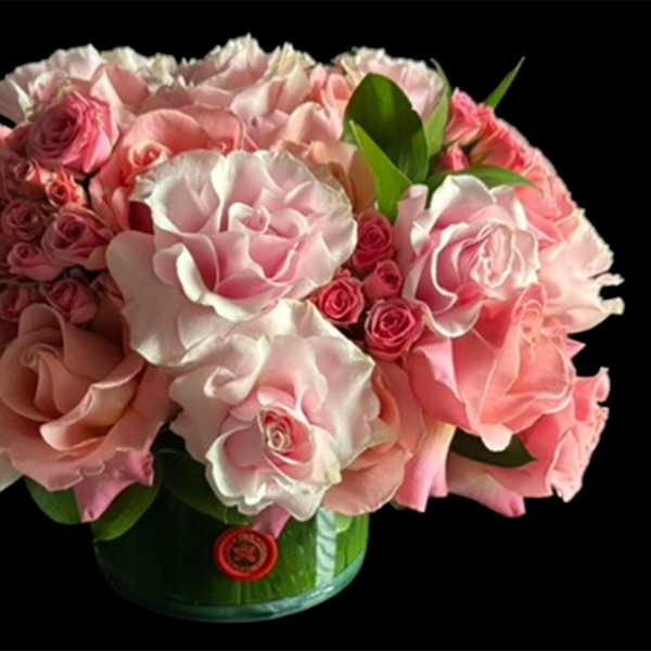 Lush Low Pink Arrangement