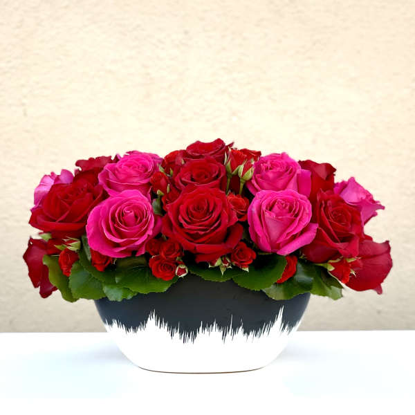 Flowers by the window