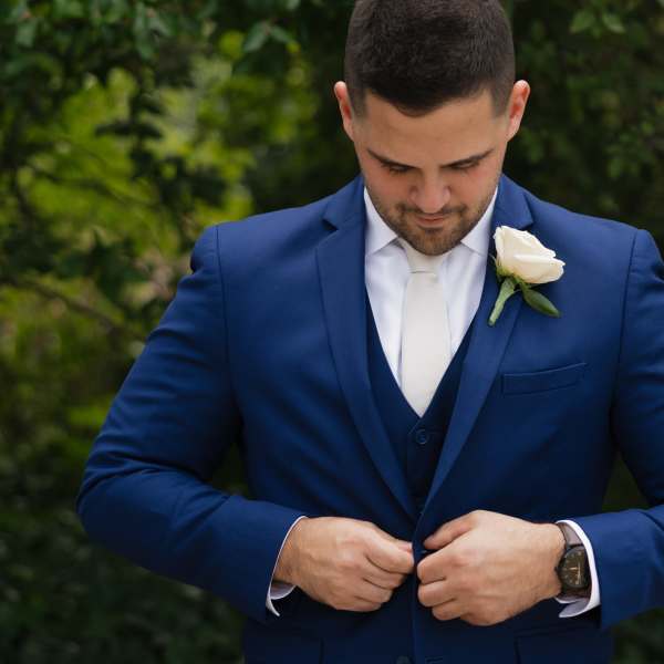 Single Rose Boutonniere