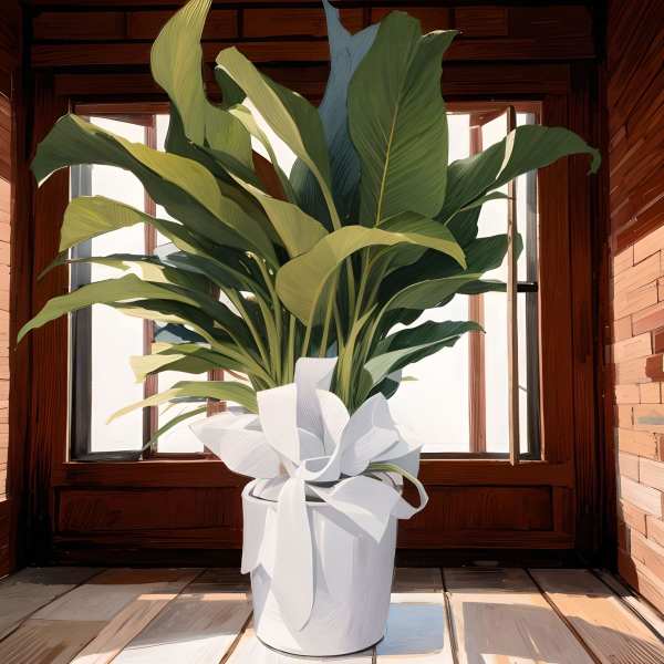 Serene Spathiphyllum 10"