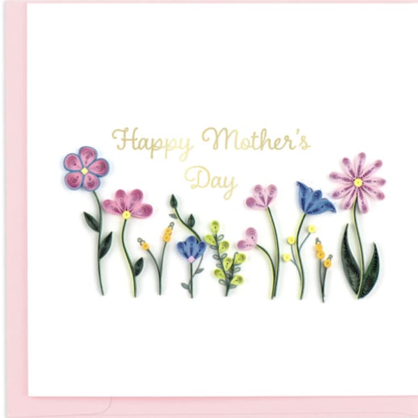 Greeting Card: Mother's Day Flowers