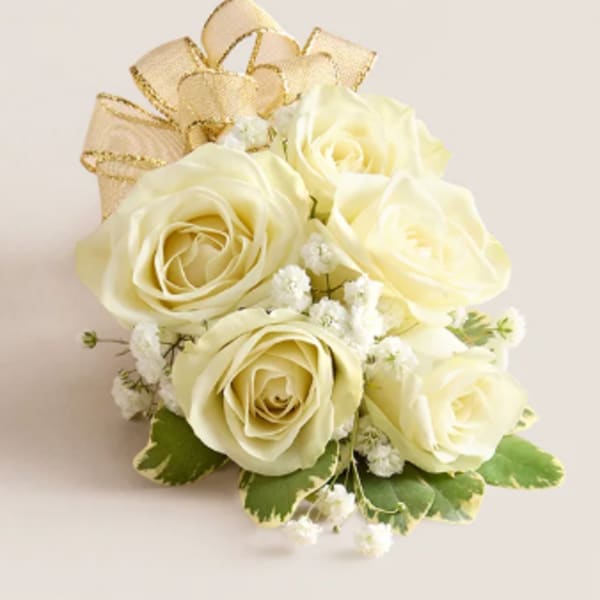 Five Rose Prom Corsage