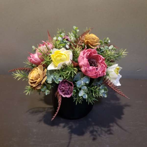 Sola Wooden Flower Centerpiece - Goodness and Light