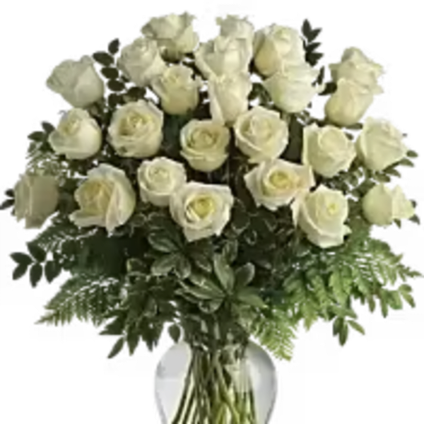 Valentines Day 2 Dozen Roses in Vases