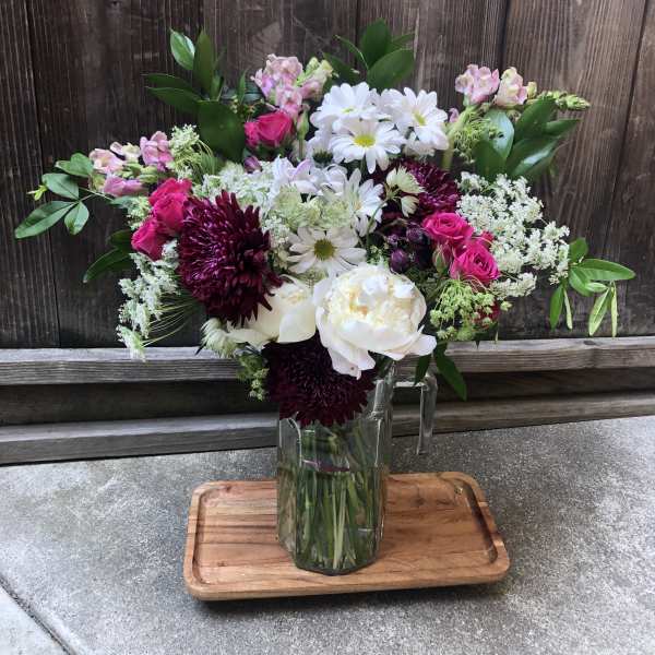 Romantic Burgundy Bouquet