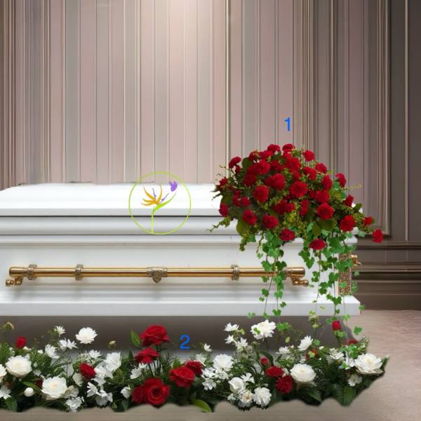 Casket Meadow. A Floral Archist™ Original.