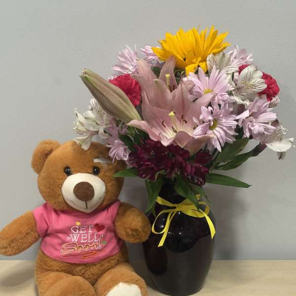 Get Well Lily Garden