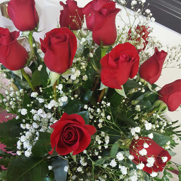 12 Red Roses Boxed