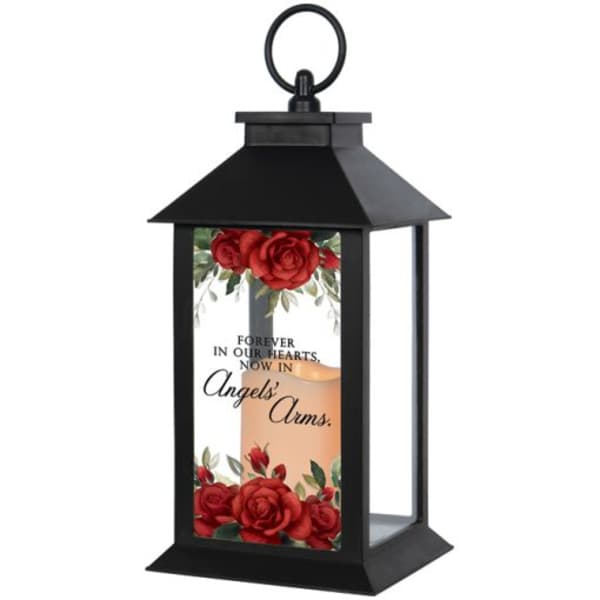 "Angels Arms" Lighted Sympathy Lantern