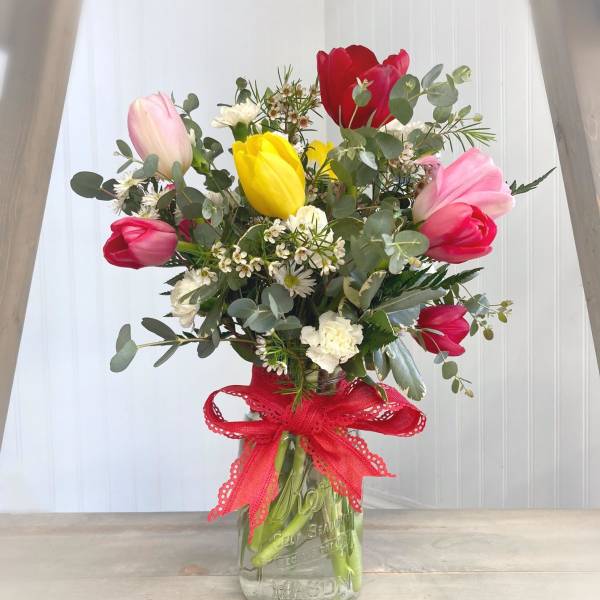 Sweetheart Tulip Bouquet