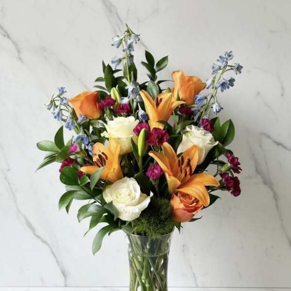 Springtime Awakening Hand Tied Bouquet or Vase Bouquet