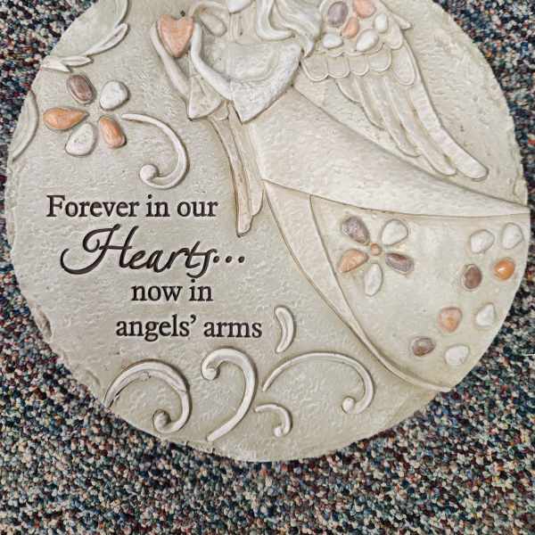 Angel stone - "Forever in our hearts"