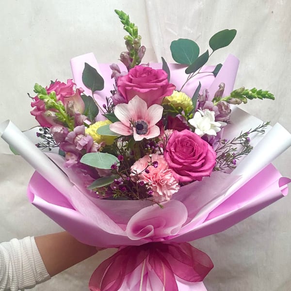 Deep Pink Flower Bouquet