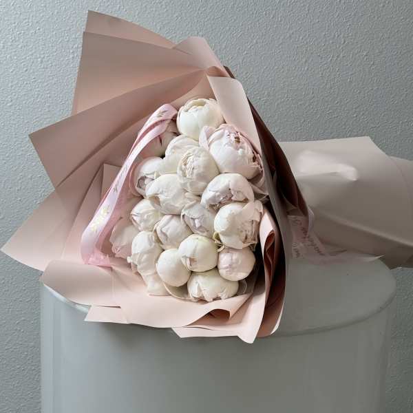 White French Peonies