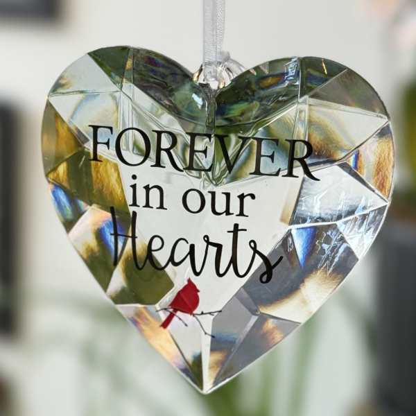 Forever in our Hearts Crystal Expressions Ornament