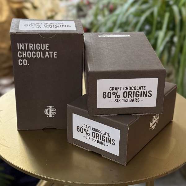 Intrigue Chocolate Co. 60% Origins