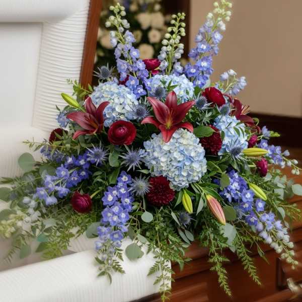 The Admiral Casket Spray