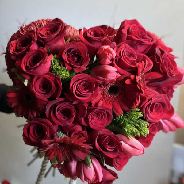 Heart of Passion Floral