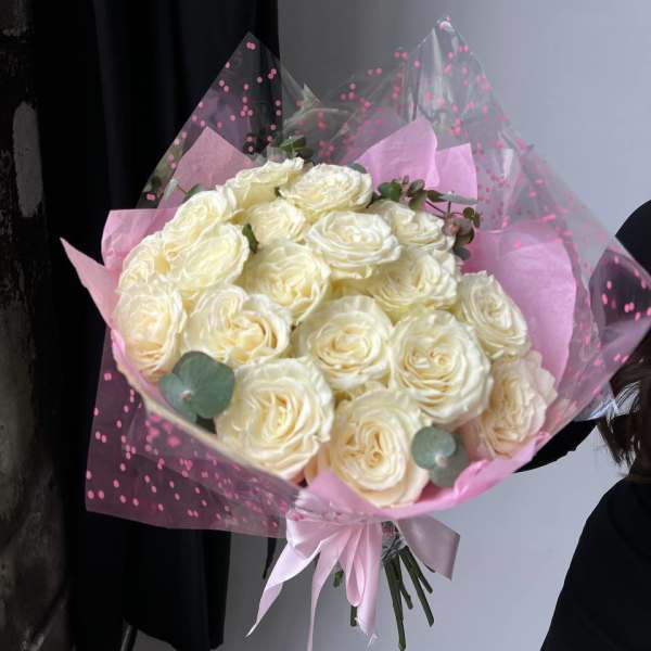 #110 White Peony Roses