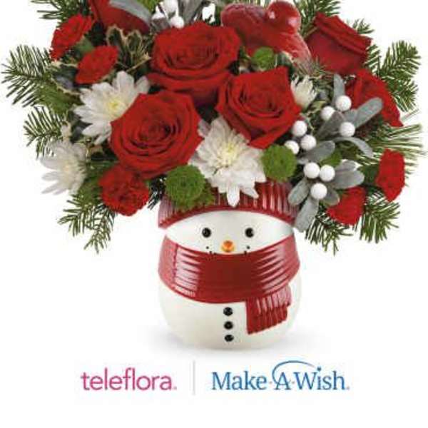 Teleflora's Frosty Wishes Bouquet