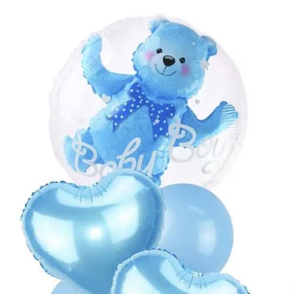 WELCOME BABY BOY BALLOONS