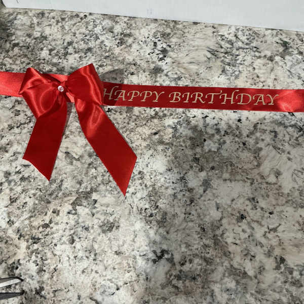 Personalized ribbon