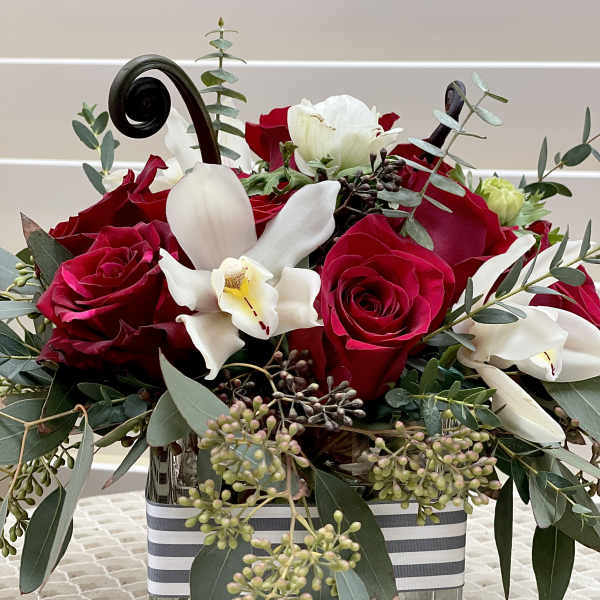 Orchid and Rose Delight