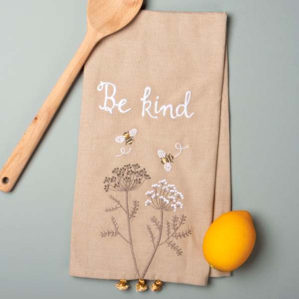 Tea Towel, Kitchen Towel- Be Kind