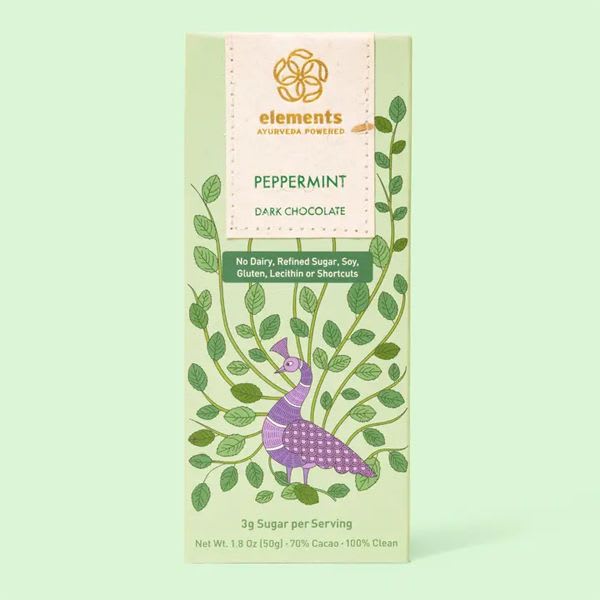 Peppermint Dark Chocolate Bar