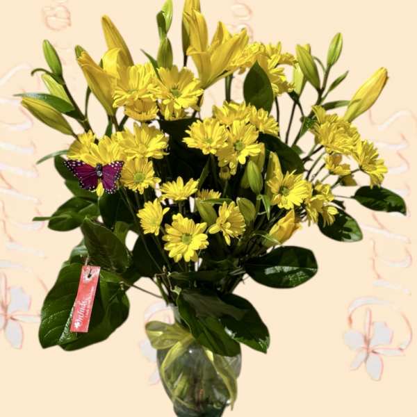 Sunshine Lillies Bouquet