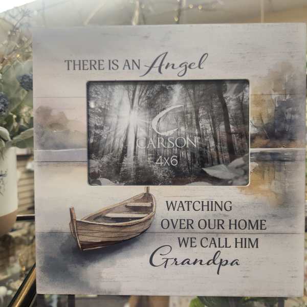 Grandpa memorial picture frame