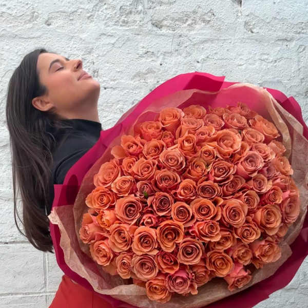 #117 Deluxe Brown Roses