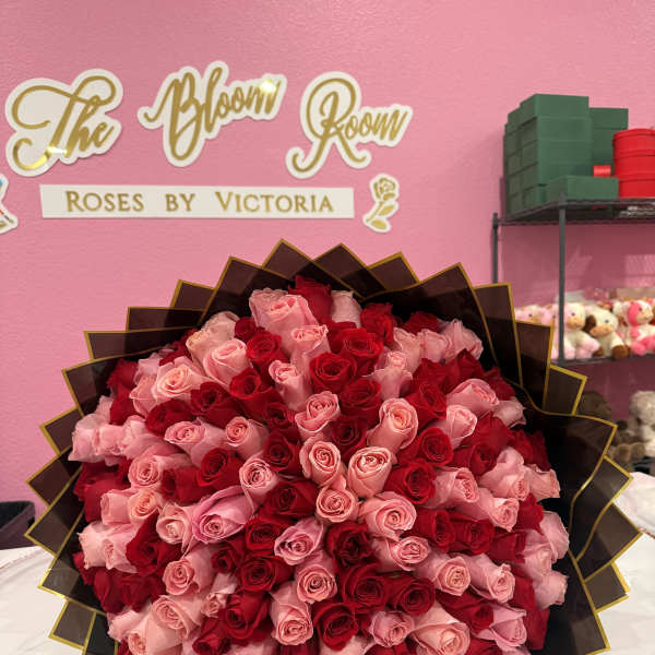 Pink & Red 100 ct Bouquet