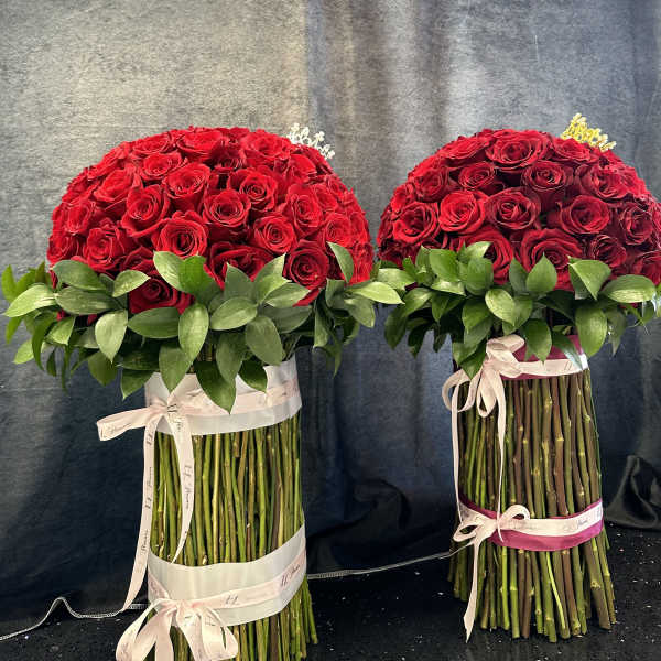 Original bouquet of roses