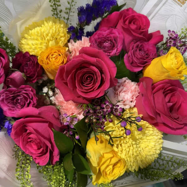 Vibrant Mixed Flower Bouquet