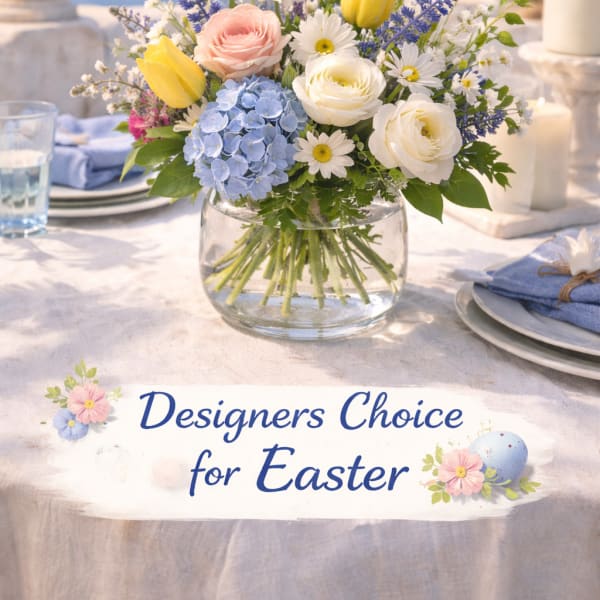 Hop To It! Fresh Easter Flowers for the Table