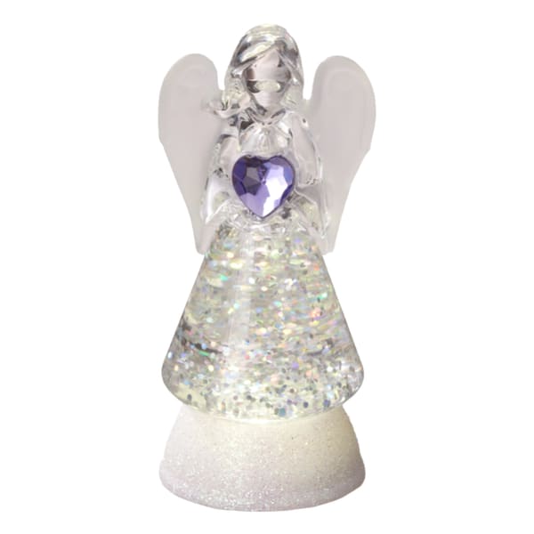 Lighted Angel Lavender